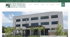 Desktop Screenshot of plaqueminesmedicalcenter.com